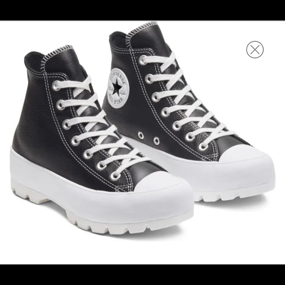 Converse CTAS Lugged Platform High Top Sneaker 8.5 - Picture 5 of 6